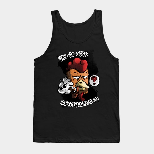 Bad Cock Tank Top by AmurArt